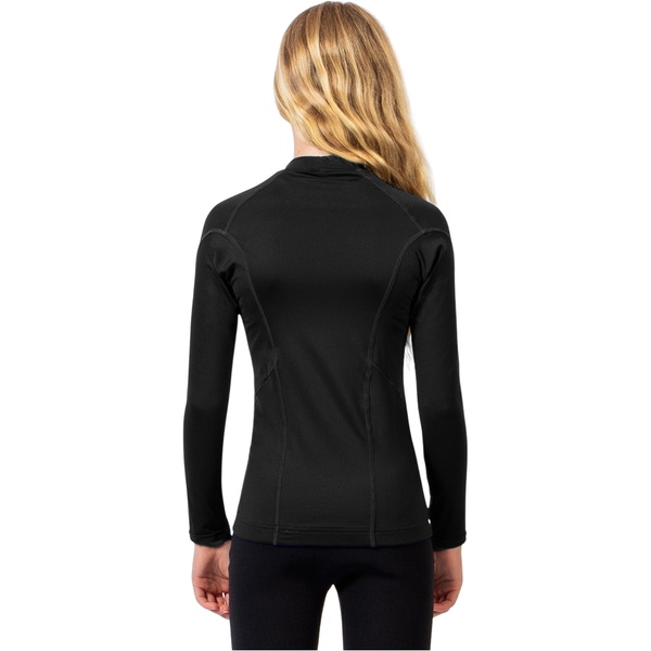 2026 Gul Junior UV-beskyttelse Langærmet Lycra-vest RG0344-BKBK - Black